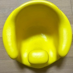 【美品】バンボ　イエロー　テーブル付き　ストラップとバッグ付き(未使用)の画像