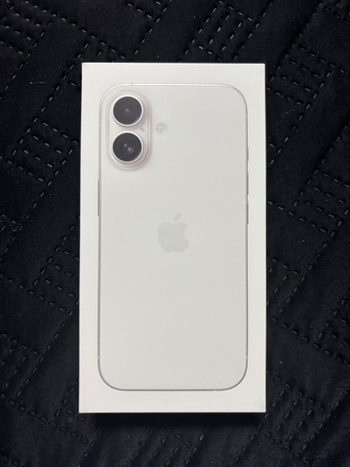 【新品未開封】iPhone 16 128GB ホワイトSIMフリー