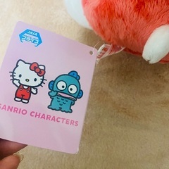 新品タグ付き キティ ぬいぐるみの画像