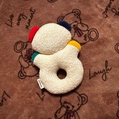 出産準備　ミキハウス　ガラガラ　ラトルの画像