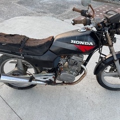 ホンダCB125T　JC06　ミニバブ　当時物　書類付き　宮城発　レストアベースの画像