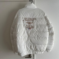 【新品 】　ダウンジャケットROBERT CAVANI ロベルトカバーニ ホワイトの画像