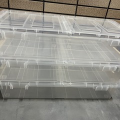 ニトリ　ベッド下収納　衣装ケース　3個セット
 の画像