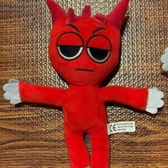 本日31日で削除 USED品 スプランキー ホラーゲーム ラディ ダープル ぬいぐるみ セットの画像