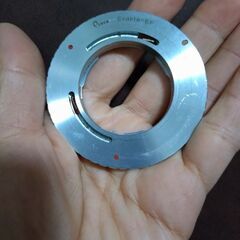 レンズ マウント アダプター エキザクタ マウント レンズ → キヤノン EF  変換 EXAKTA － EOS の画像