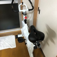 STEADY ホワイト エアロバイク 状態よし の画像