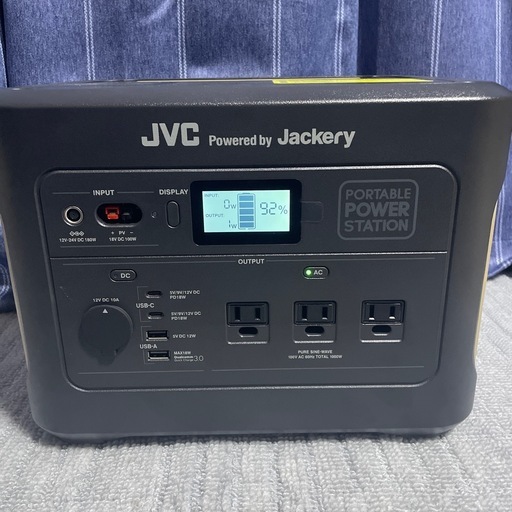
jvc  ポータブル電源 