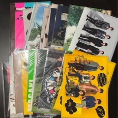 嵐 クリアファイル29枚 ファイルブック(日立)1冊 おまけ切り抜きの画像