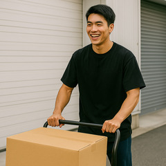 18時終わりで最低17000円保証+残業代で2万オーバーも可！1日30件程度で落ち着いたペースで働ける家具配送ドライバー@船橋の画像