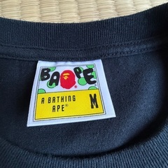 A BATHING APE シャークプリント Tシャツ Mサイズの画像