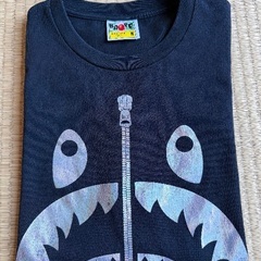 A BATHING APE シャークプリント Tシャツ Mサイズの画像