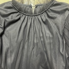 チュール　ブラウスの画像