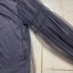 チュール　ブラウスの画像