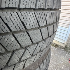 日産ニッサンセレナC27に使用 スタッドレスタイヤ ブリヂストンブリザックスVRX3 タイヤホイールセット195/65R15 中古４本セット2024年製の画像