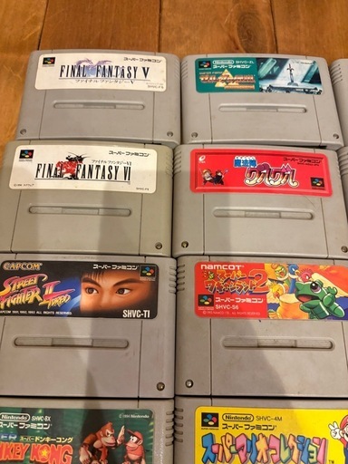 スーパーファミコン　ソフト
