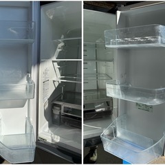 【GO-1291】TOSHIBA 冷蔵庫 GR-K600FWX(X) 2017年製の画像