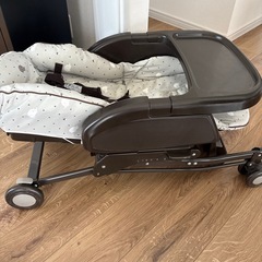 Aprica ハリネズミ柄 ユラリズム 手動の画像