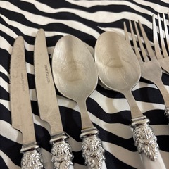 Francfranc カトラリーセット　ガラスストロー2点の画像