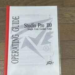 PEAVEY STUDIO PRO 110 フットスイッチ/取説(英文)付。の画像