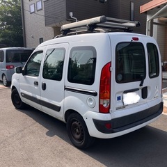 ルノー　カングー　KCK4M 白の画像