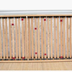 DORSAL シングルサイズ　ベッドフレーム　マットレス付き　キャスター付き　ウッドスプリング　イタリア製　ドルサル　217ZSの画像