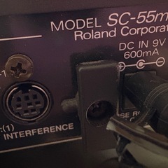 ジャンク市場　ROLAND SC-55MK2 ジャンクの画像