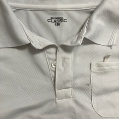 まとめ売り　140サイズ　白　半袖の画像