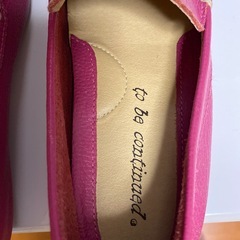 タッセル付きモカシン　ピンクの画像