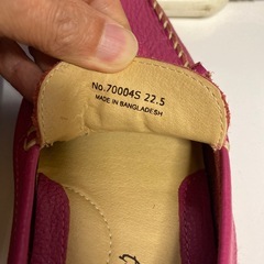 タッセル付きモカシン　ピンクの画像