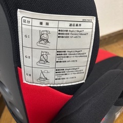 ジュニアシートの画像