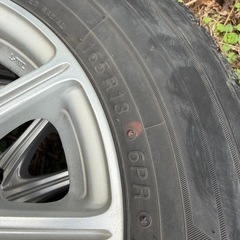 あるみアルミホイール　タイヤ　13インチの画像