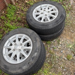 あるみアルミホイール　タイヤ　13インチの画像