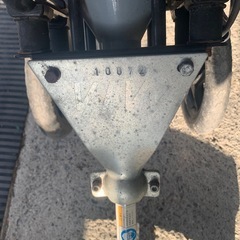 最終値段　再出品　移動式草刈機の画像