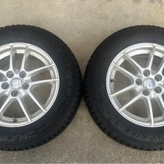 50プリウス　スタットレスタイヤ  純正ホイール　の画像