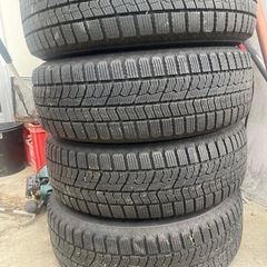 50プリウス　スタットレスタイヤ  純正ホイール　の画像