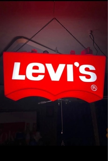 【レア】　Levi's リーバイス　電飾 看板 ネオンサイン ディスプレイ