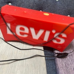 【レア】　Levi's リーバイス　電飾 看板 ネオンサイン ディスプレイの画像