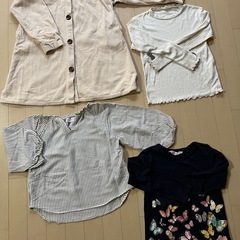 小学生女の子秋冬洋服(130-140)の画像