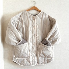 レディース　キルティング　アウター　FREEサイズの画像