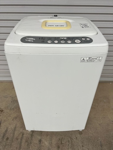 東芝洗濯機 TWIN AIR DRY AW-428RL洗濯容量4.2kg 2011年
