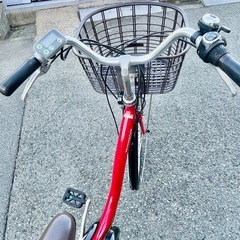 2017年ヤマハパスナチュラスーパー26インチ自転車本体+12.3Ahバッテリーの画像