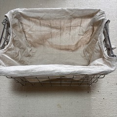 【ワイヤー籠  決定】大きめの籠の画像