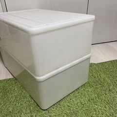 2個セット　引出し衣装ケース　ホワイト　引き出し　押し入れ　クローゼットの画像