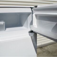 【3ヵ月保証】高年式　2023年製　ヤマダ電機　2ドア　冷蔵庫　YRZ-C09LW　動作良好　87L　小型　コンパクト　REFAGE　266ZSの画像