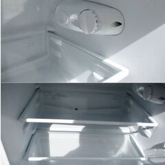 【3ヵ月保証】高年式　2023年製　ヤマダ電機　2ドア　冷蔵庫　YRZ-C09LW　動作良好　87L　小型　コンパクト　REFAGE　266ZSの画像