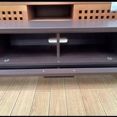 【NITORI】 TV台 ブラウン H34.5×D43.5×W174  TK4012の画像