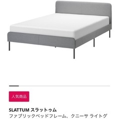 IKEAベット+マットレス
の画像
