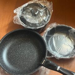 フライパン5点セット (新品未使用 )の画像