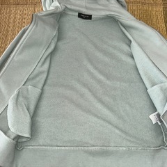 COMME CA ISM フルジッパー パーカー M ミント色110-120の画像
