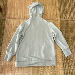 COMME CA ISM フルジッパー パーカー M ミント色110-120の画像